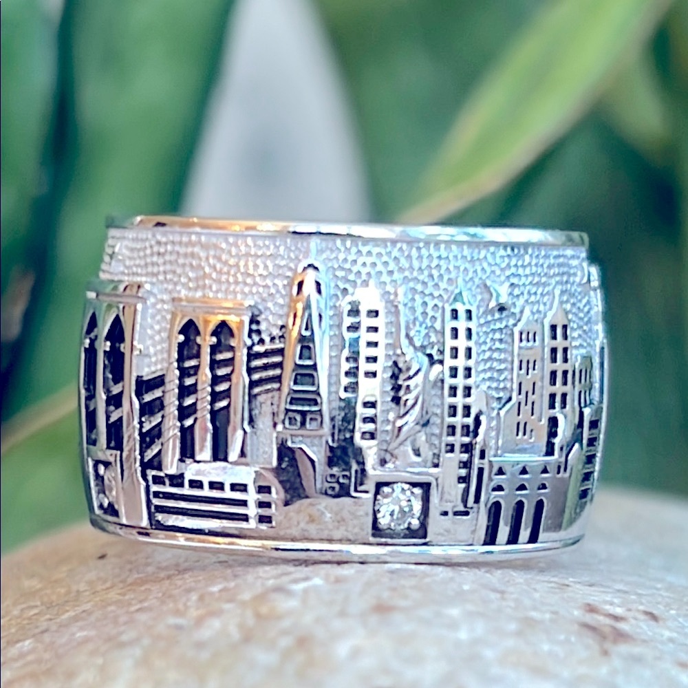 Sonia Bitton New York Cityscape Ring